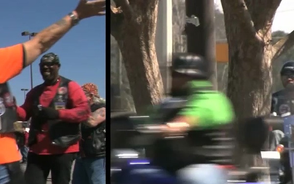 Military Vets Honoring Military Vets (with slate)