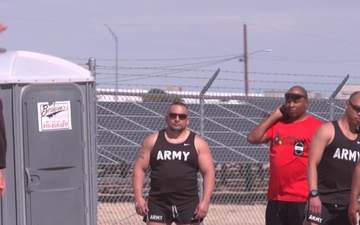 2016 Army Trials Shot Put Training Event