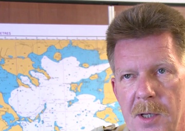 NATO Ships in the Aegean Sea – The German Navy Flagship FGS BONN