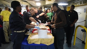 Stennis Chiefs Mess Hosts Ice Cream Social