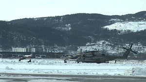 NATO Media at Vaernes Airfield