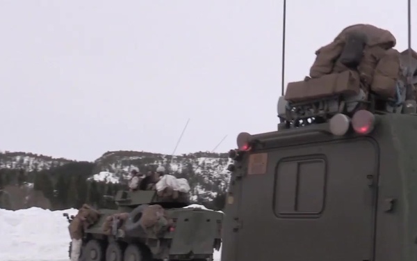 B-Roll: NATO team manuevers around central Norway
