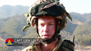 New Zealanders train with ROK and U.S. Marines in South Korea