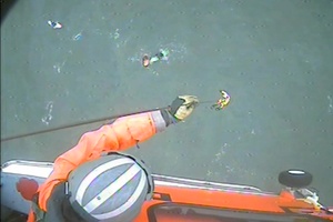 Coast Guard rescues surfers near Devil's Punchbowl State Park