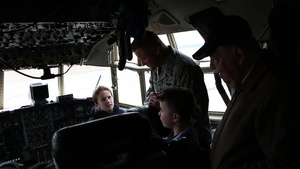 Cub Scouts visit 179th