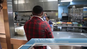 Local Marines Volunteer at Father Joe's Villages