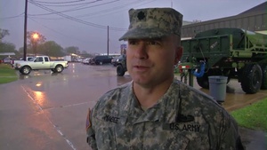 Lt. Col. Magee talks about the search and rescue mission in Bossier City, La.