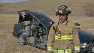 SD Army National Guard's Firefighting B-Roll: Team conducts vehicle extrication training