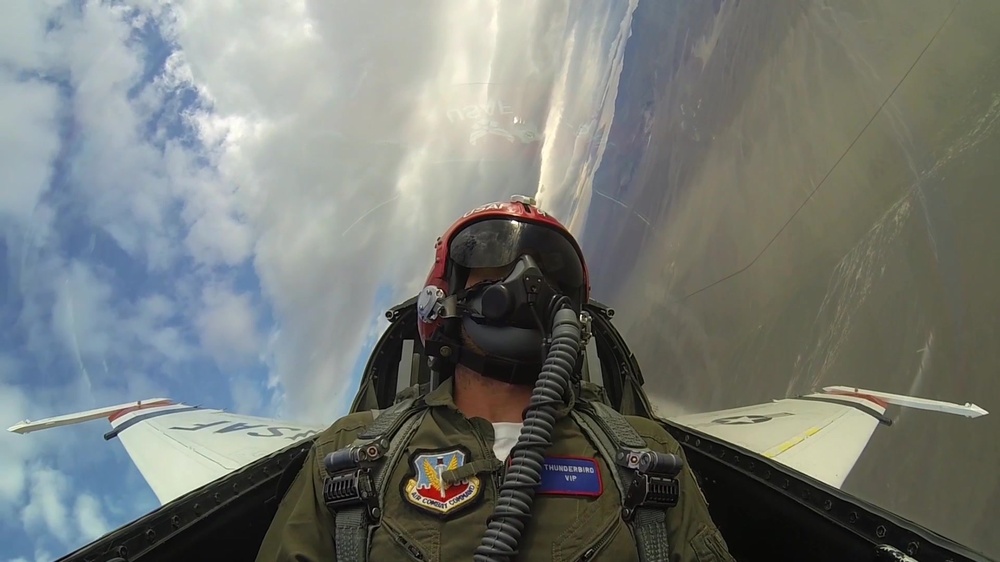 DVIDS - Video - Gerard Butler Flies with the Thunderbirds