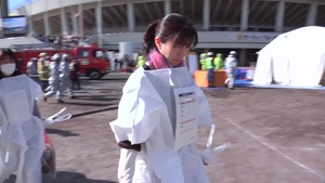 USAG Japan Fire Department Joins Japanese Civil Protect Exercise