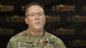 MG Matthew Beevers Interview at U.S. Army Europe