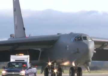B-52s Arrive at Moron Air Base, Spain