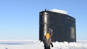Submarine Surfacing in the Arctic