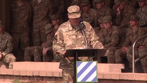1st Armored Brigade Combat Team Colors Casing Ceremony