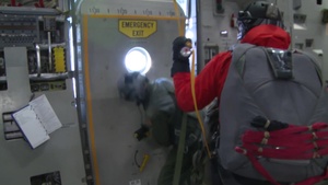 ICEX 2016 Arctic Airdrop: Alaska ANG B-roll