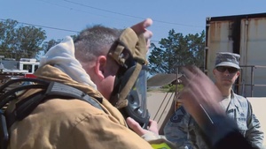 Vandenberg AFB 'Flash Over' Training