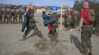 C Co, Pupil Stick Fighting at the Depot