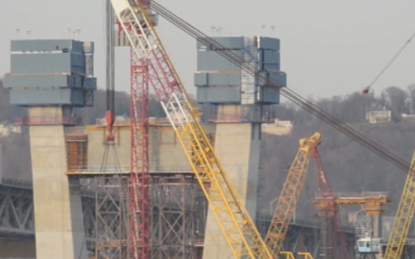 Coast Guard Oversees Tug Specialist Hoist Near Tappan Zee Bridge