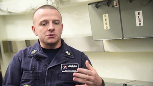 USS Chung Hoon goes green