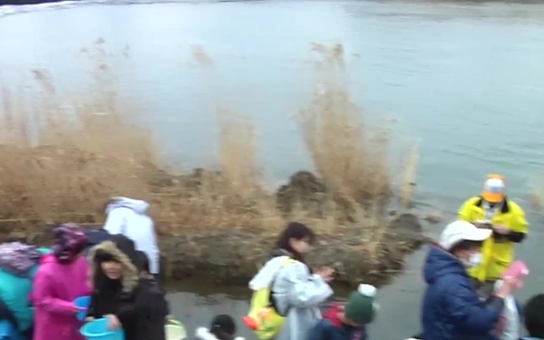 Air Force Report: Misawa: Spring Salmon Release
