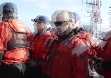 Petty Officer Gill wreath laying 2016