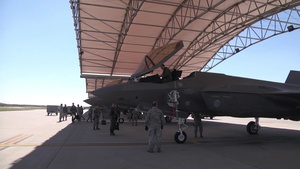 F-35s land at McEntire