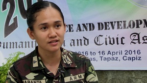 Balikatan 2016: 2nd Lt Hazeljoy Mabanta