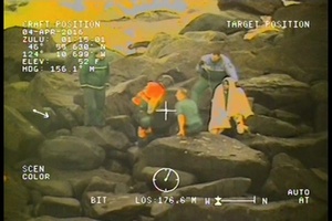 The Coast Guard rescues injured man near Grays Harbor, Wash.