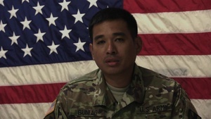 Combined Joint Civil Military Operation Task Force Commander Maj Alejandro Buniag speaks about Exercise Balikatan 2016