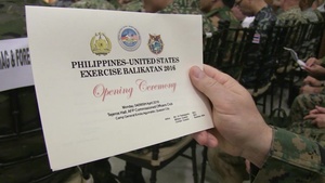 Balikatan Opening Ceremony 2016