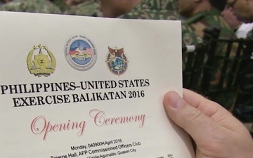 Balikatan Opening Ceremony 2016