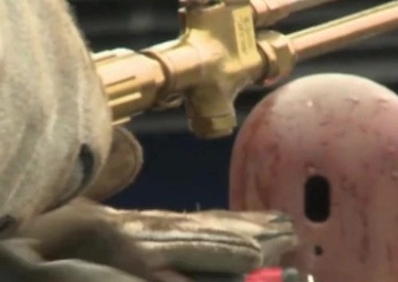 Minuteman Report: Conn. Guard Oxy Cutting/Welding Skills