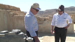 Secretary of Energy Moniz Visits Masada, Tours Israeli Desalination Plant