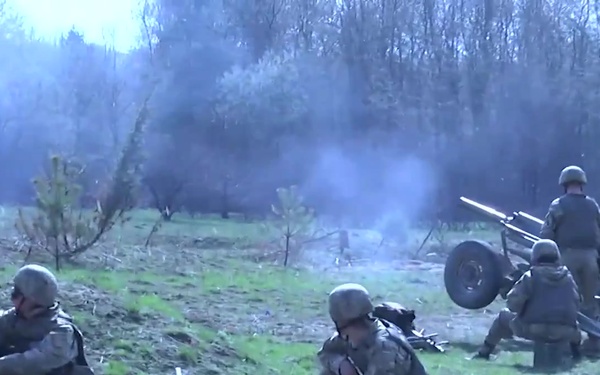 Forward Observer and Mortar Live Fire Exercise