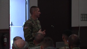 SMA Dailey Camp Zama Town Hall Part 1