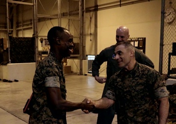 Marine Wing Support Squadron 171 Recognizes Sgt. Edet Umoren for his sacrifices in Afghanistan