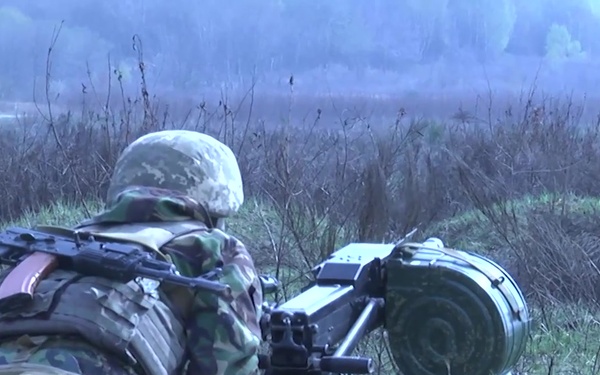 Lithuanian and Ukrainian Soldiers Train Together