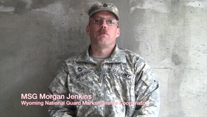 Wyoming National Guard conducts rifle cline