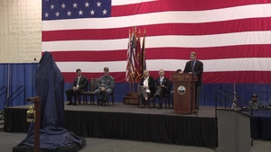 PCU Gerald R. Ford (CVN 78) Statue Dedication