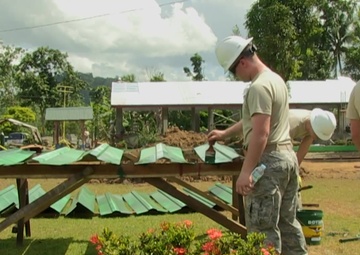 Service Members Continue Repairs at San NIcolas Elementary School During Exercise Balikatan 2016
