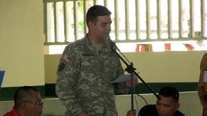 Philippine, U.S. Service Members and Civilians Participate in Community Health Engagement Training During Exercise Balikatan 2016