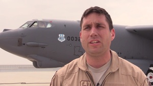 B-52s Arrive at Al Udeid Air Base (Interview)