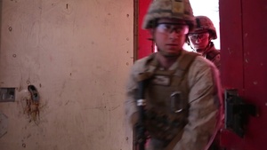 The Urban Leaders Course conduct close quarters battle training with small unit leaders throughout 1st Marine Division.