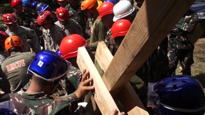 Urban Search and Rescue Operations between Hawaii National Guard CERFP team and the Armed Forces of the Philippines for Balikatan 2016.