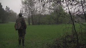 Hunter in search for his next turkey harvest