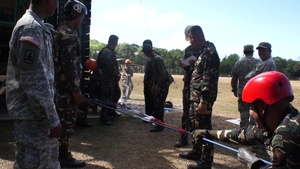 Balikatan 2016 Urban Search and Rescue Rope Rescue feature