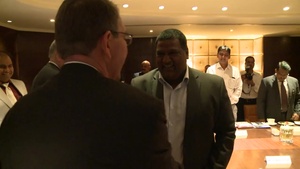 Carter Holds Roundtable Discussion With Indian Delegation