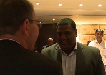 Carter Holds Roundtable Discussion With Indian Delegation