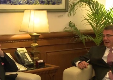 Carter Meets Indian Foreign Secretary