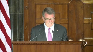 Carter Conducts Press Conference With Indian Defense Minister